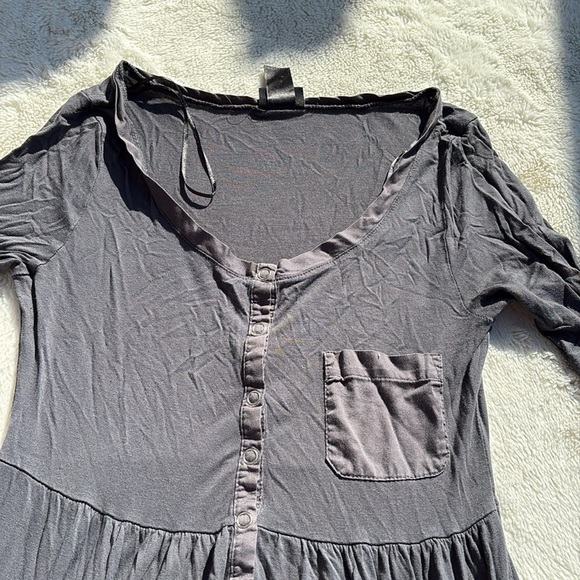 H&M Button-Front Dress Xs - Picture 2 of 7